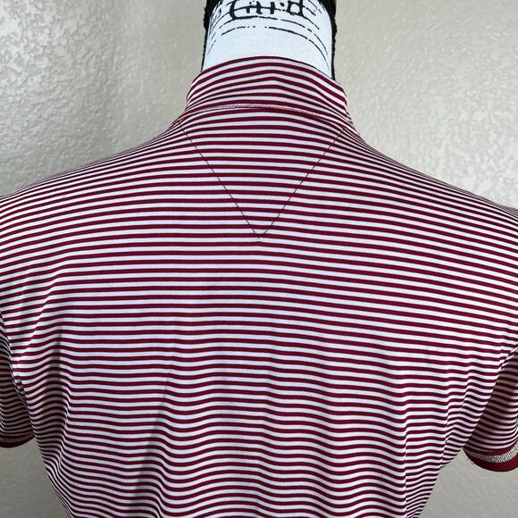 The Redface white/ red stripe short sleeve top mountaineer trail running outdoor - Picture 12 of 14